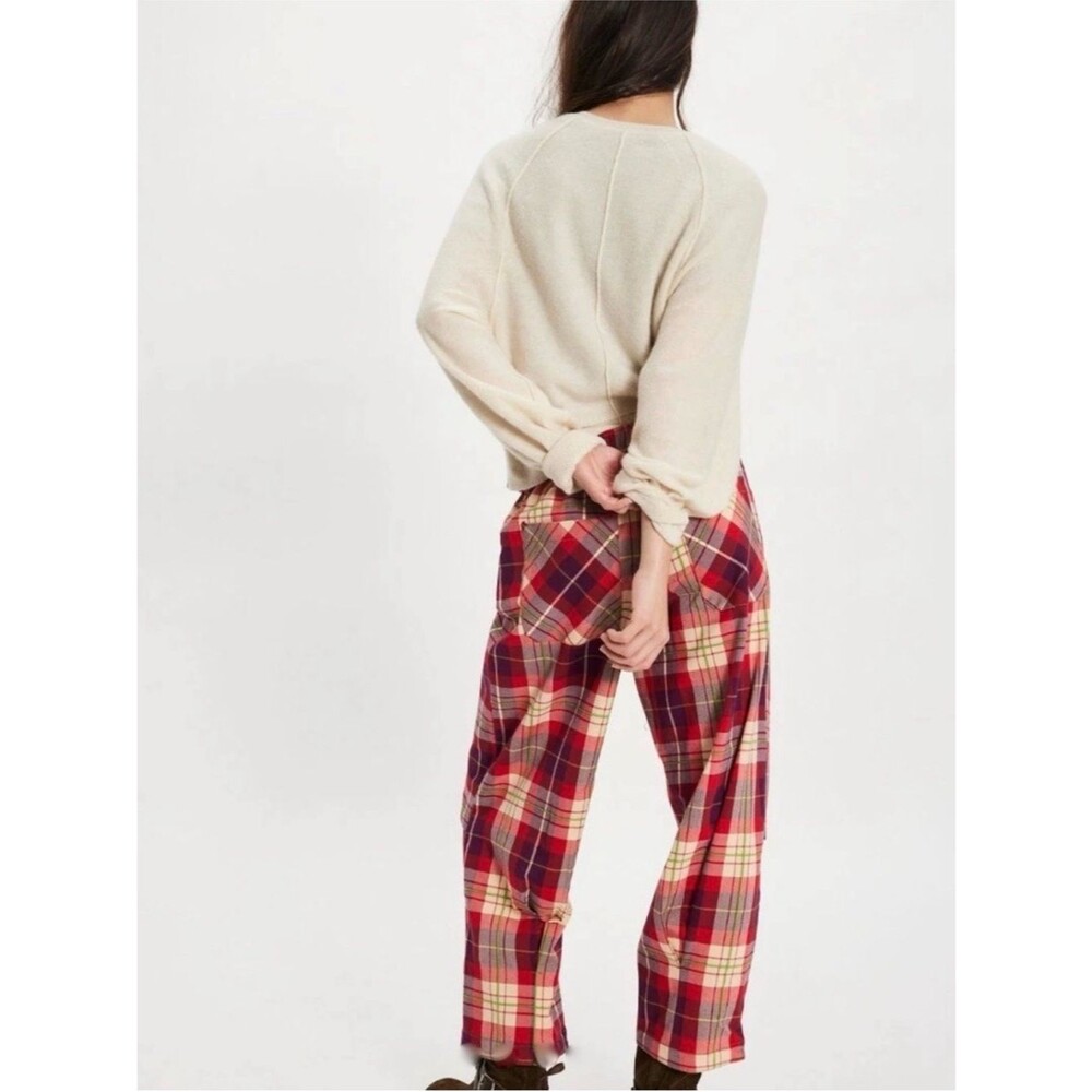 Free People Nice Choice Pull on Trousers, Size M, NWOT - Picture 3 of 9